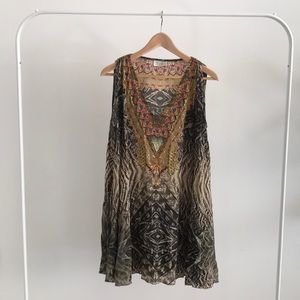 Camilla Silk Swing Dress